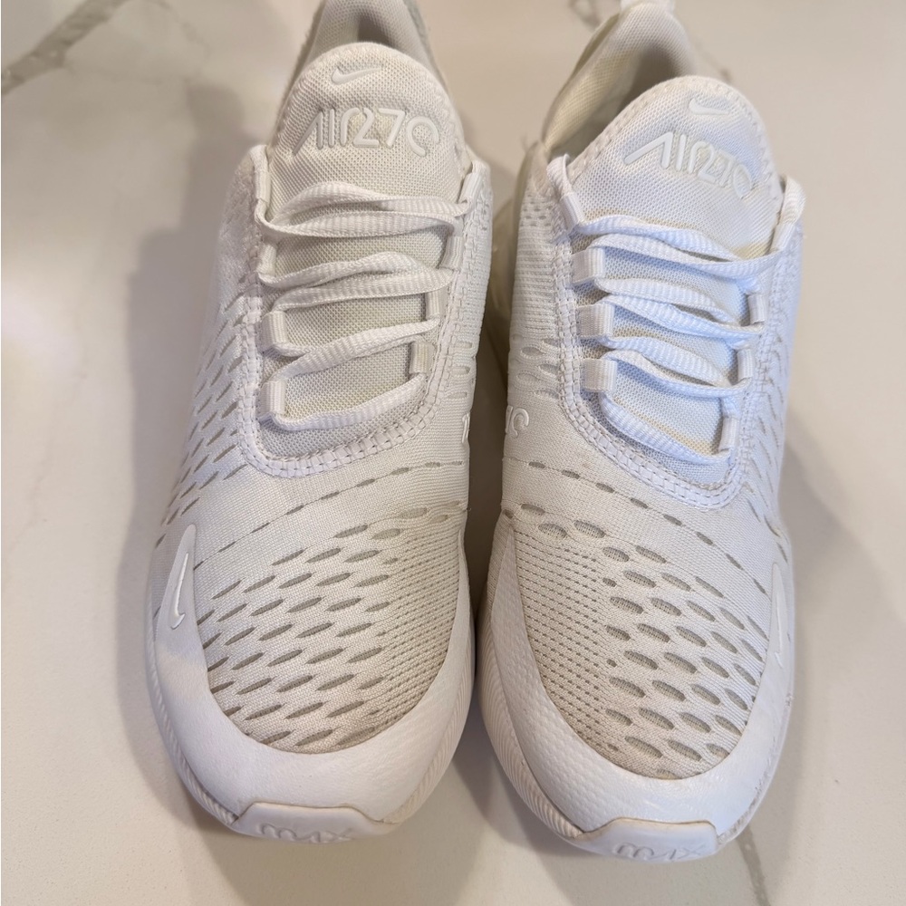 Nike White Air Max Athletic Shoes
